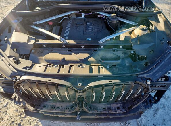 5UXCY4C0XM9E03284 2021 BMW X6 Black Widok komory silnika