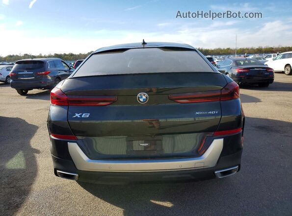 5UXCY6C00P9P20813 2023 BMW X6 Черный Вид сзади