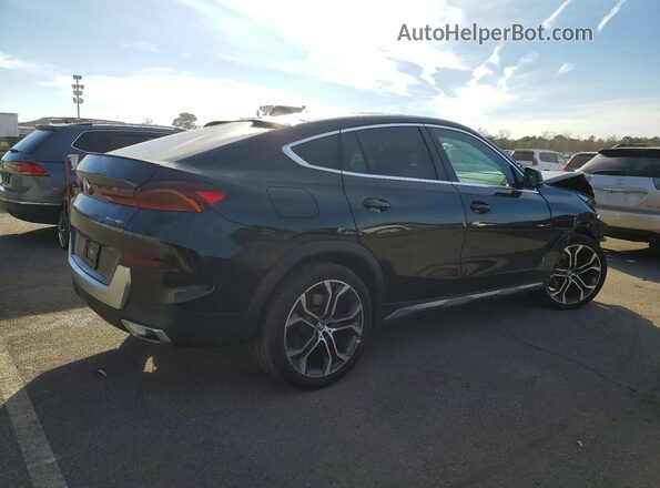 5UXCY6C00P9P20813 2023 BMW X6 Черный Задняя правая четверть