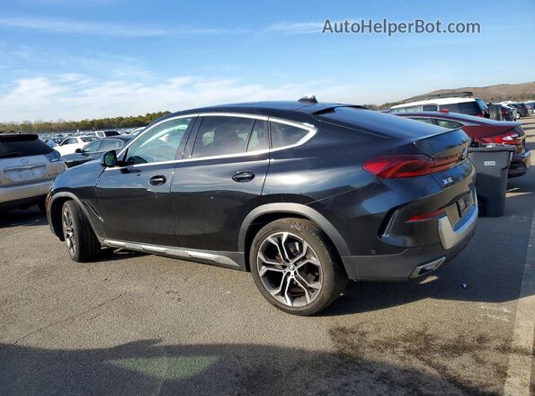 5UXCY6C00P9P20813 2023 BMW X6 Черный Задняя левая четверть