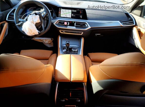 5UXCY6C00P9P20813 2023 BMW X6 Черный Вид панели приборов