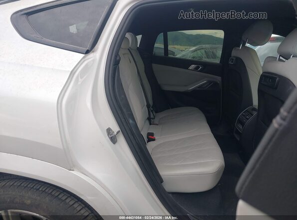 5UXCY6C06P9N62025 2023 BMW X6 White Вид наклейки з VIN-кодом