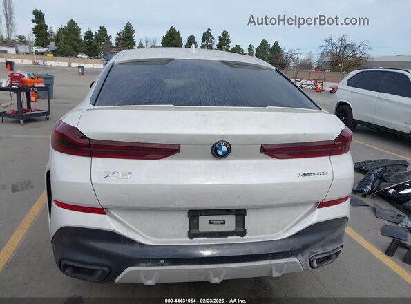 5UXCY6C06P9N62025 2023 BMW X6 White 
