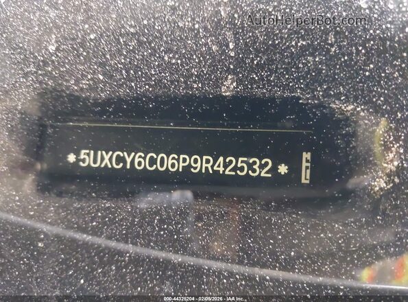 5UXCY6C06P9R42532 2023 BMW X6 Белый 