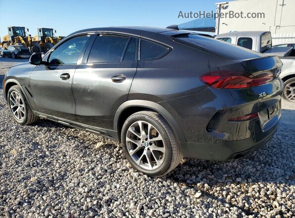5UXCY6C08L9D52569 2020 BMW X6 Серый Задняя левая четверть