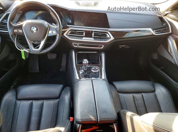 5UXCY6C08L9D52569 2020 BMW X6 Серый Вид панели приборов