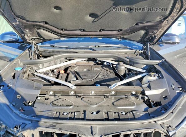 5UXCY6C08L9D52569 2020 BMW X6 Серый Вид подкапотного пространства