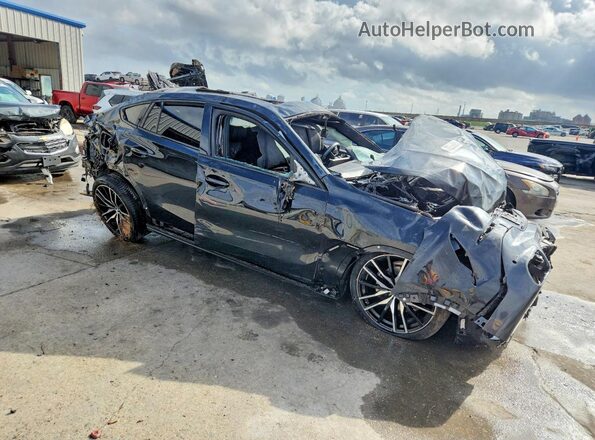 5UXCY6C09P9P95736 2023 BMW X6 Черный Передняя правая четверть