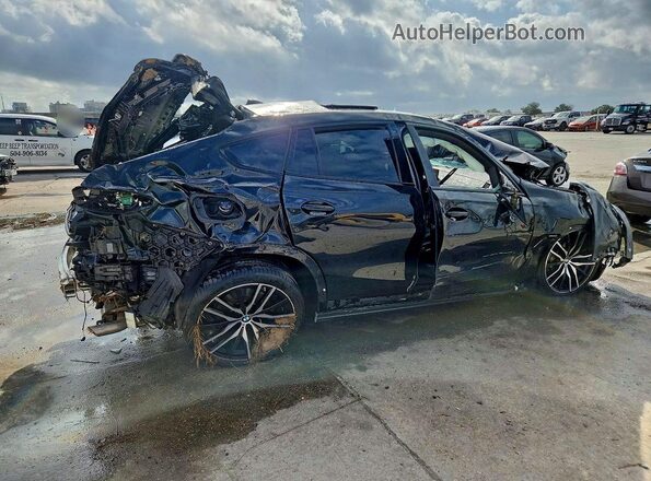 5UXCY6C09P9P95736 2023 BMW X6 Черный Задняя правая четверть