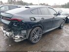 2020 Bmw X6 M50i Black vin: 5UXCY8C01L9B63080