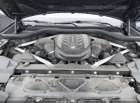 5UXCY8C01L9B63080 2020 BMW X6 Black Vista trasera