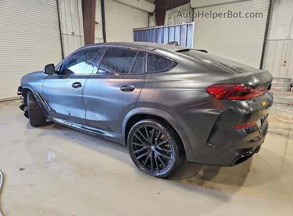 5UXCY8C07M9F67132 2021 BMW X6 Black Tył lewy