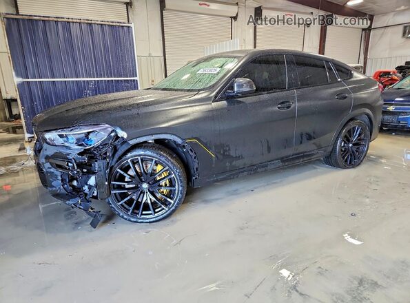 5UXCY8C07M9F67132 2021 BMW X6 Black Przód lewy