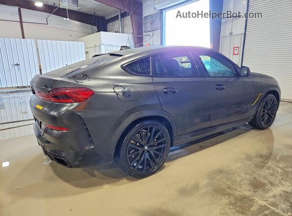 5UXCY8C07M9F67132 2021 BMW X6 Black Tył prawy