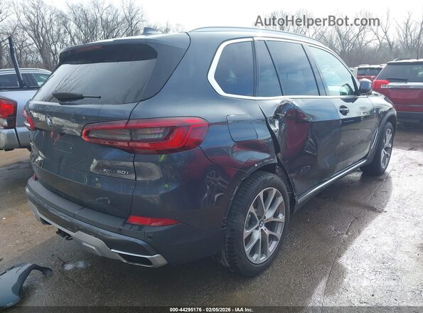 5UXJU2C58KLN64541 2019 BMW X5 Серый Задняя правая четверть