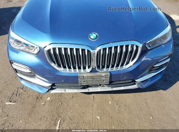 5UXJU2C5XKLN65917 2019 BMW X5 Синий Вид спереди