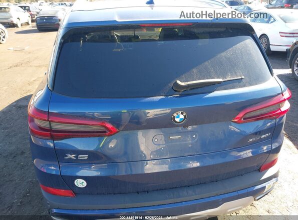 5UXJU2C5XKLN65917 2019 BMW X5 Синий 