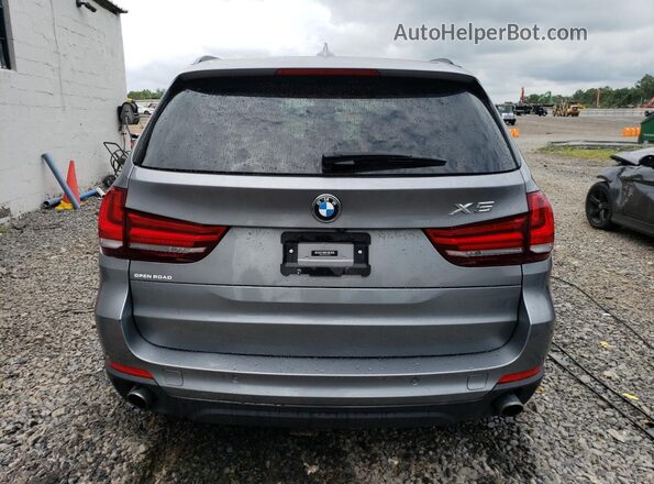5UXKR0C5XG0S92030 2016 BMW X5 Gray Widok z tyłu