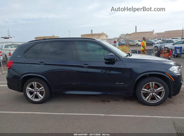 5UXKT0C51J0W01442 2018 BMW X5 Черный Вид задней части салона