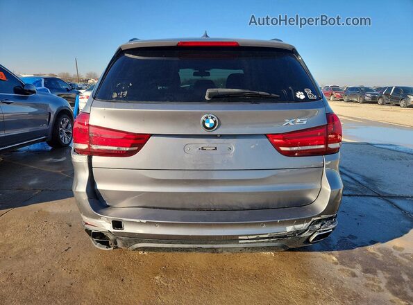 5UXKT0C58G0S76152 2016 BMW X5 Gray Widok z tyłu