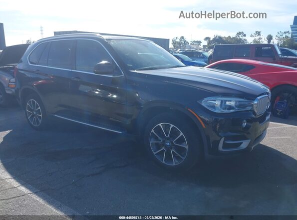 5UXKT0C5XG0F74611 2016 BMW X5 Черный Передняя правая четверть