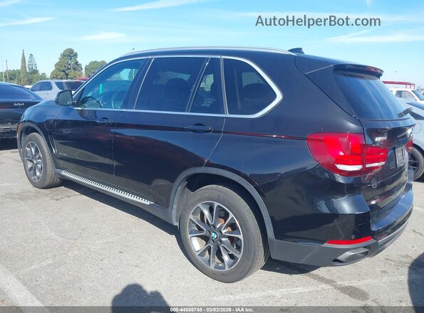 5UXKT0C5XG0F74611 2016 BMW X5 Черный Задняя левая четверть