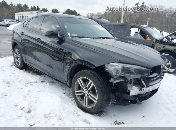 5UXKU2C31H0X47454 2017 BMW X6 Черный Передняя правая четверть