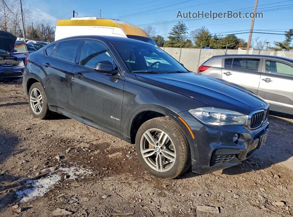 5UXKU2C50K0Z64597 2019 BMW X6 Черный Передняя правая четверть