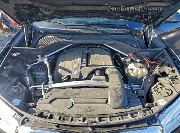 5UXKU2C50K0Z64597 2019 BMW X6 Черный Вид подкапотного пространства