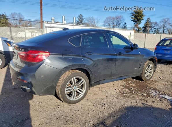 5UXKU2C50K0Z64597 2019 BMW X6 Черный Задняя правая четверть