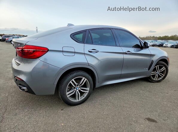 5UXKU2C52K0Z64956 2019 BMW X6 Gray Задня права чверть