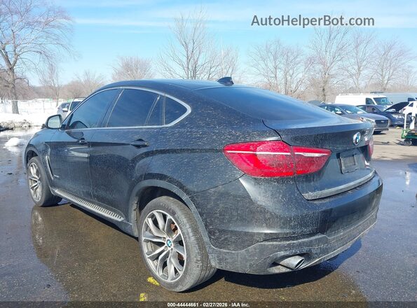 5UXKU2C53G0N80790 2016 BMW X6 Черный Задняя левая четверть
