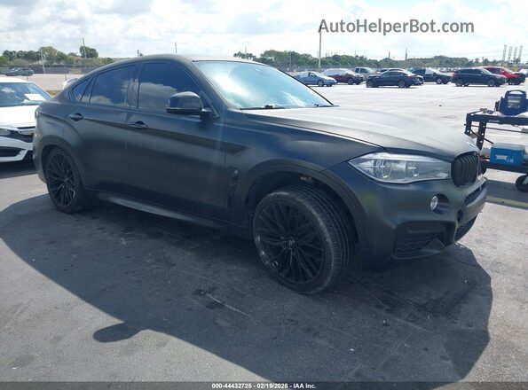 5UXKU2C53G0N84175 2016 BMW X6 Черный Передняя правая четверть