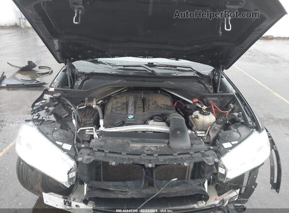 5UXKU2C53H0N85196 2017 BMW X6 Черный Вид сзади