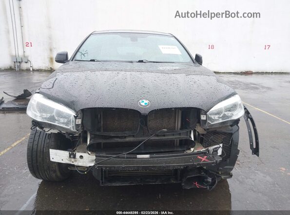 5UXKU2C53H0N85196 2017 BMW X6 Черный Вид щитка приборов
