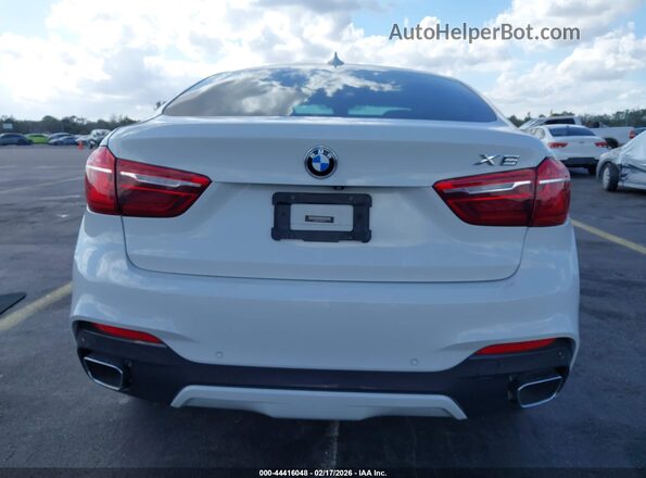 5UXKU2C53J0Z61711 2018 BMW X6 Белый 