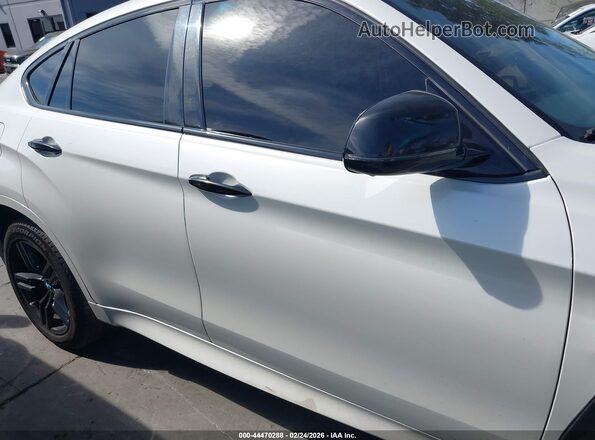 5UXKU2C54G0N81432 2016 BMW X6 Белый Панорамный вид салона 360°