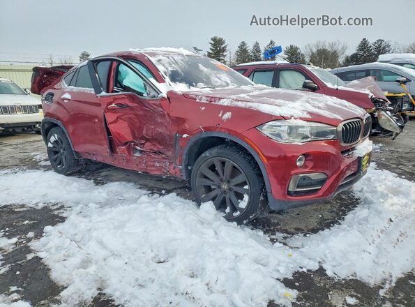 5UXKU2C56K0Z64541 2019 BMW X6 Темно-бордовый Передняя правая четверть