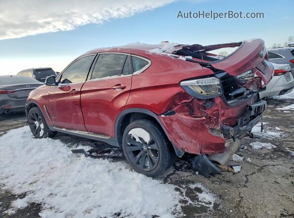5UXKU2C56K0Z64541 2019 BMW X6 Темно-бордовый Задняя левая четверть