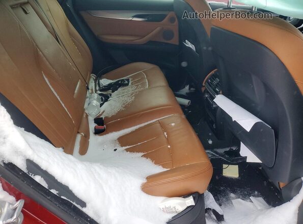 5UXKU2C56K0Z64541 2019 BMW X6 Темно-бордовый Вид задней части салона