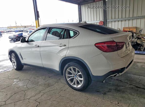 5UXKU2C58G0N79487 2016 BMW X6 Белый Задняя левая четверть