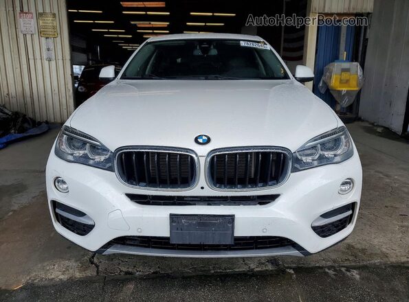 5UXKU2C58G0N79487 2016 BMW X6 Белый Вид спереди