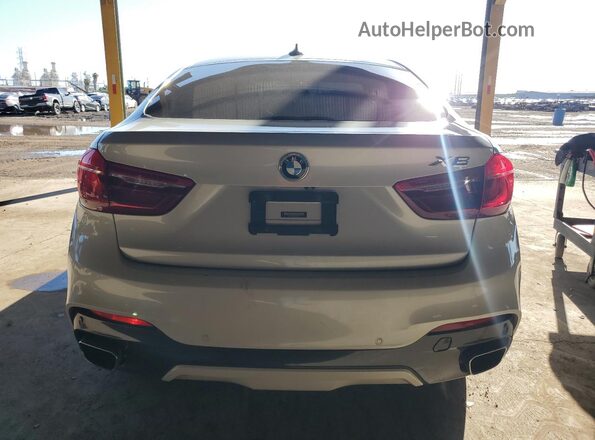5UXKU2C58G0N83278 2016 BMW X6 Белый Вид сзади
