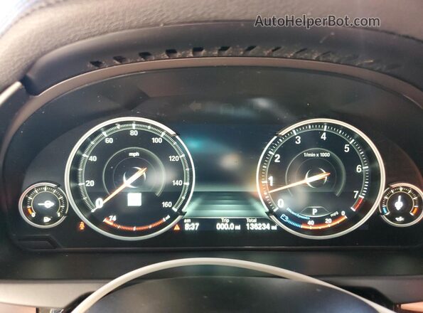 5UXKU2C58G0N83278 2016 BMW X6 Белый Вид щитка приборов