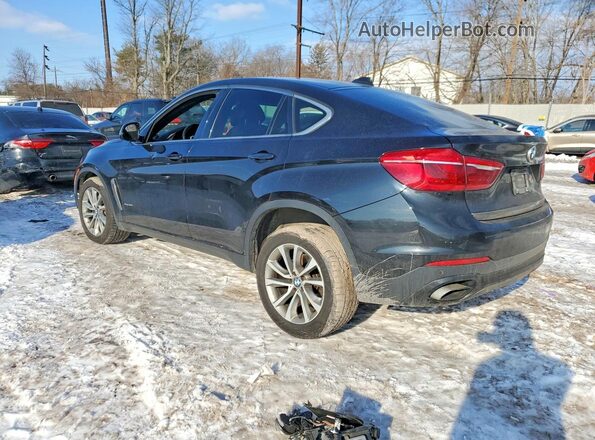 5UXKU6C36H0W38673 2017 BMW X6 Черный Задняя левая четверть