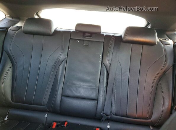 5UXKU6C36H0W38673 2017 BMW X6 Черный Вид задних сидений
