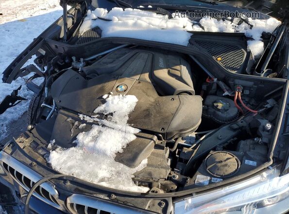 5UXKU6C36H0W38673 2017 BMW X6 Черный Вид подкапотного пространства