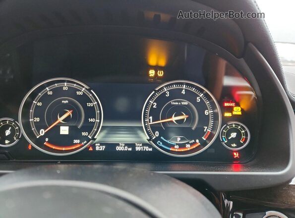 5UXKU6C53K0Z67081 2019 BMW X6 Серый Вид щитка приборов