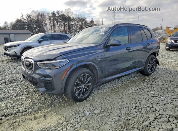 5UXTA6C01N9L50702 2022 BMW X5 Серый Передняя левая четверть