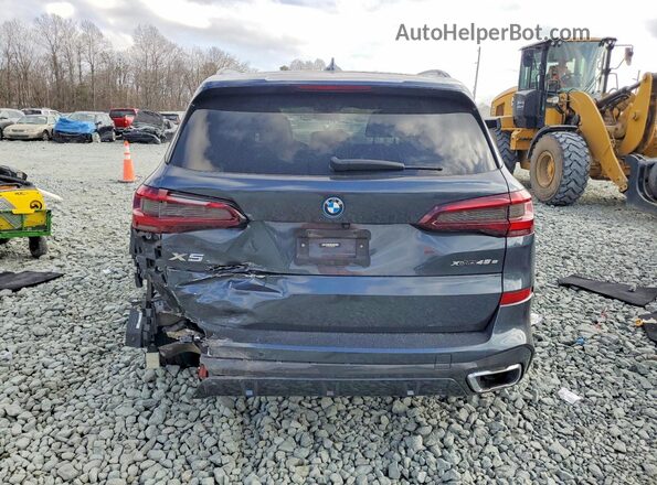 5UXTA6C01N9L50702 2022 BMW X5 Серый Вид сзади
